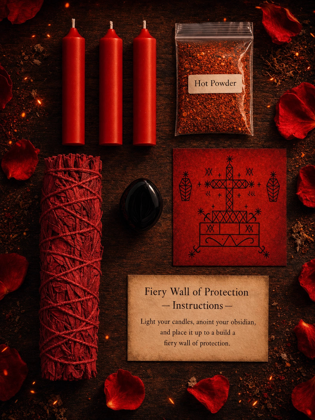 Fiery Wall of Protection Kit